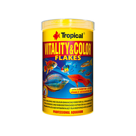 TROPICAL Vitality & Color Flakes - wysokobiałkowy pokarm witalizująco-wybarwiający 500ml