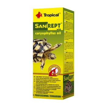 TROPICAL Sanirept - preparat do pielęgnacji skorupy żółwi lądowych 15ml