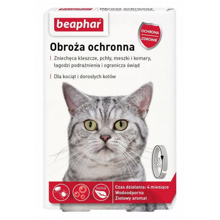 BEAPHAR Obroża Bea Naturalna Zapachowa Dla Kota 