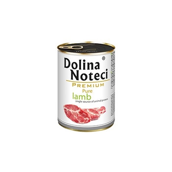 DOLINA NOTECI Premium Pure - mokra karma dla psa z jagnięciną - puszka 400g