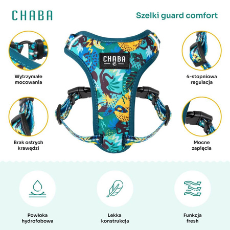 CHABA Story szelki dla psa Guard Comfort Carnival - rozmiar L