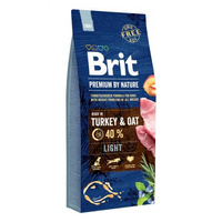 BRIT Premium By Nature Light - sucha karma dla psa 15kg