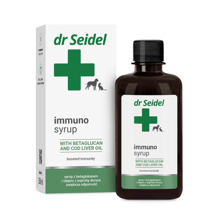 DR SEIDEL Immuno syrup - preparat na zwiększenie odporność dla psa i kota 250ml