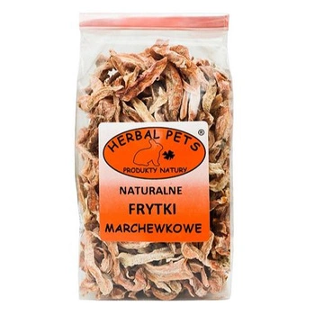 HERBAL PETS Naturalne Frytki Marchewkowe 100g