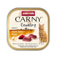 ANIMONDA Carny Country Cat Kurczak Z Kaczką I Gęsią - mokra karma dla kota - miseczka 100g