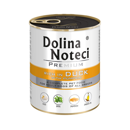 DOLINA NOTECI Premium MIX SMAKÓW - mokra karma dla psa - puszka 30 x 800g