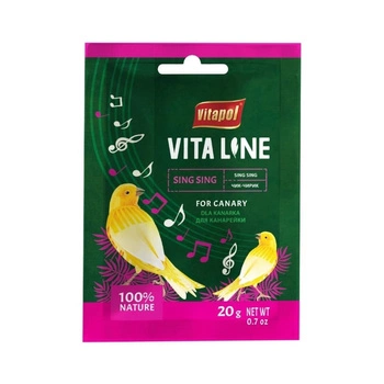 VITAPOL Vitaline Sing Sing - witaminy dla kanarka 20g - 10szt.