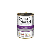 DOLINA NOTECI Premium - mokra karma dla psa z królikiem i żurawiną - puszka 400g