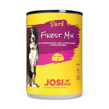 JOSERA JosiDog Paté Finest Mix - mokra karma dla psa - puszka 415g