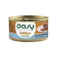 OASY Mousse Z Rybami Oceanicznymi - mokra karma dla kota - puszka 85g