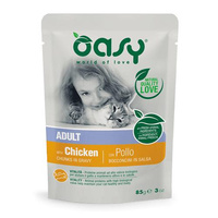 OASY Lifestage Adult Chicken - mokra karma dla kota - saszetka 85g