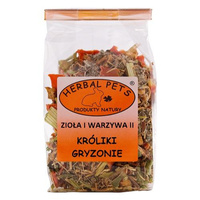 HERBAL PETS Zioła I Warzywa II – karma dla królika i gryzoni 50g