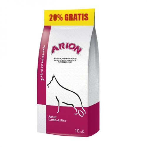 Arion Premium Lamb & Rice Adult Jagnięcina & Ryż Karma Dla Dorosłych Psów 12 kg