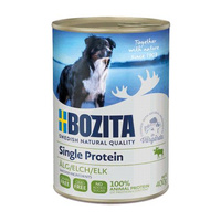 BOZITA Single Protein Elk - morka karma dla psa - puszka 400g