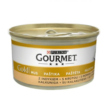 GOURMET Gold Mus Indyk - mokra karma dla kota 85g