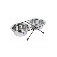 TRIXIE - stojak z miskami dla psa 2x0,45l
