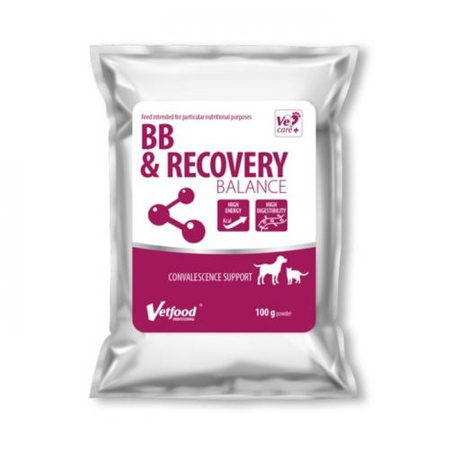 VETFOOD BB & Recovery Balance - preparat wspierający psa w okresie rekonwalescencji 100g