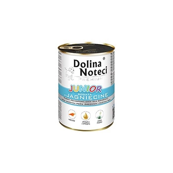 DOLINA NOTECI Premium Junior - mokra karma dla psa z jagnięciną - puszka 400g