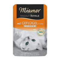 Miamor Ragout Royale Kitten - mokra karma dla kota z drobiem w galaretce - saszetka 100g