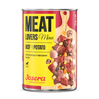 JOSERA Meat Lovers Menu Wołowina Z Ziemniakami - mokra karma dla psa - puszka 400g