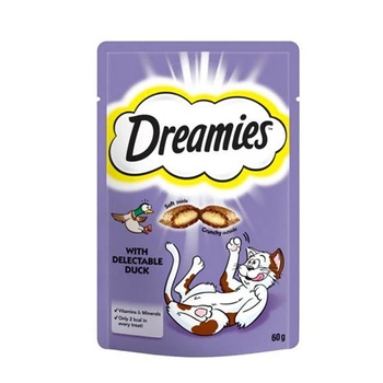 DREAMIES - przysmak dla kota z wyśmienitą kaczką 60g