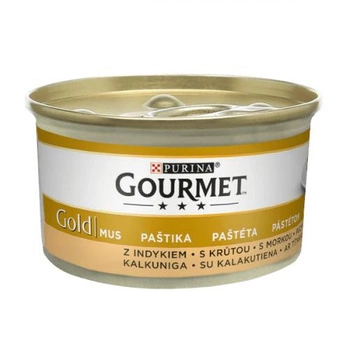 GOURMET Gold Mus Indyk - mokra karma dla kota 85g