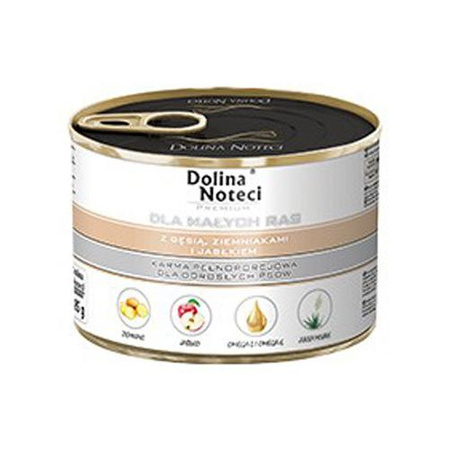 DOLINA NOTECI Premium - mokra karma dla psa z bażantem, dynią i makaronem - puszka 185g