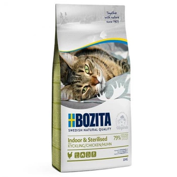 BOZITA Indoor & Sterilised Chicken - sucha karma dla kota 10kg