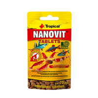 TROPICAL Nanovit Tablets - pokarm dla rybek - tabletki 70szt