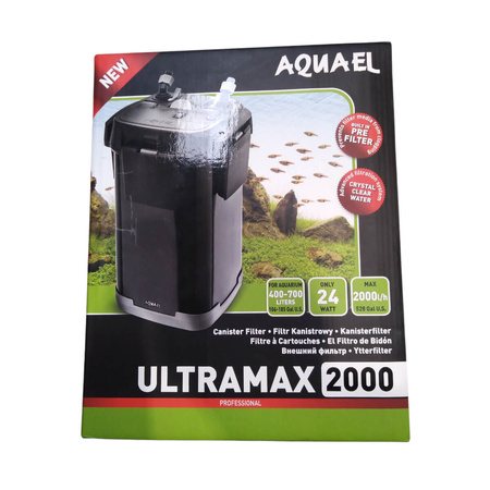 AQUAEL Ultramax 2000 - filtr kanistrowy zewnętrzny do akwarium 400-700l