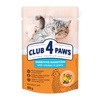 CLUB 4 PAWS Sensitive - mokra karma dla kota z wrażliwym układem trawiennym - saszetka 80g - 24szt