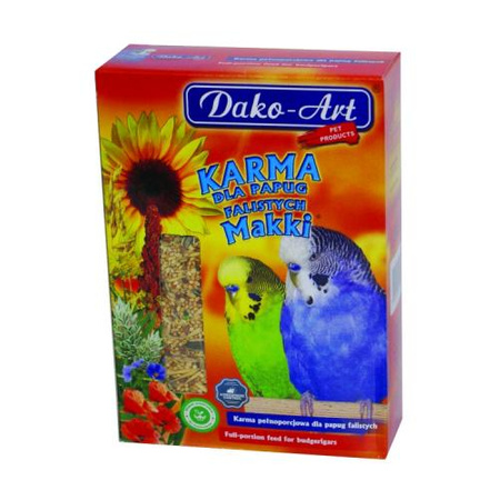 DAKO-ART Makki - pokarm dla papużek falistych 1kg