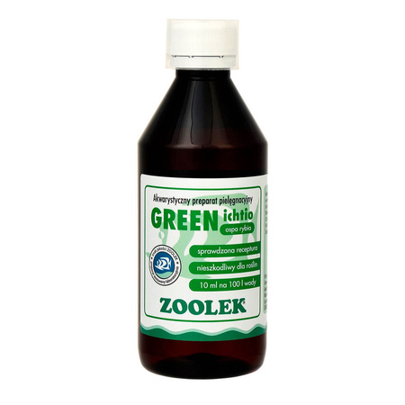 ZOOLEK Green Ichtio - utrzymanie higieny akwarium 30ml