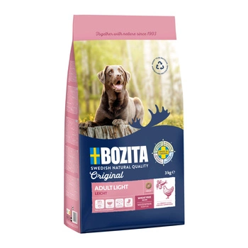 BOZITA Original Adult Light - sucha karma dla psa 3kg