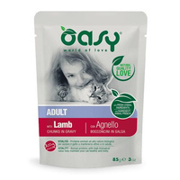 OASY Lifestage Adult Lamb - mokra karma dla kota - saszetka 85g