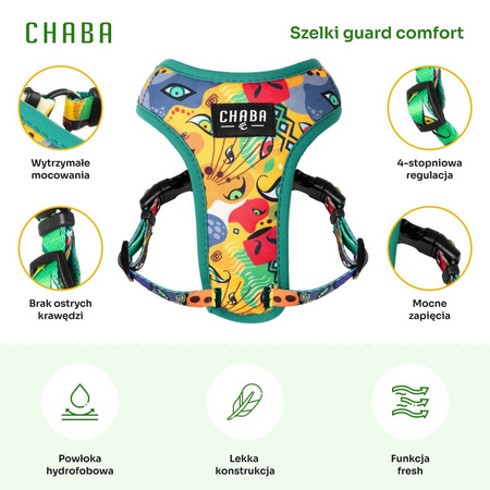 CHABA Story szelki dla psa Guard Comfort Jumbo - rozmiar S