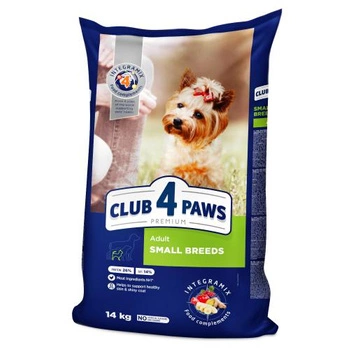 CLUB 4 PAWS Small Breeds - sucha karma dla psa 14kg