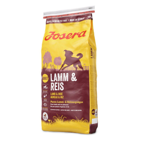 JOSERA Lamb & Rice - sucha karma dla psa 15kg