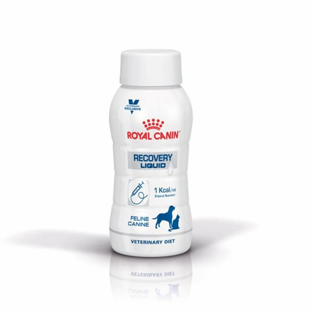 ROYAL CANIN Recovery Liquid - pełnoporcjowa dietetyczna karma dla dorosłych psów i kotów 3x0,2l