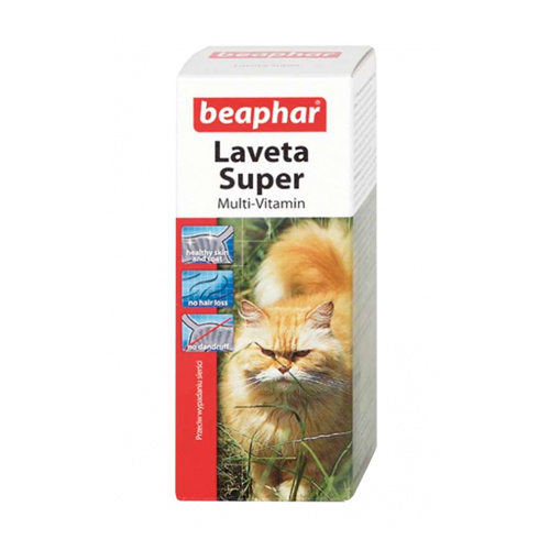 BEAPHAR Laveta Super Kot - preparat na sierść dla kotów 50ml