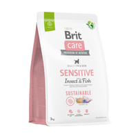 BRIT Care Dog Sustainable Sensitive Insect Fish - sucha karma dla psa 3kg