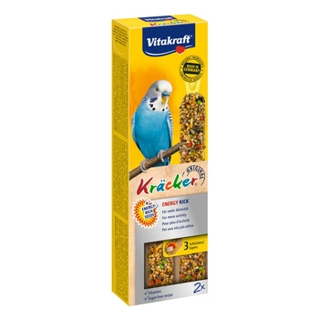VITAKRAFT Kracker Energy Kick - kolba dla papugi falistej 2szt