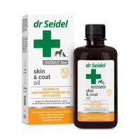 DR SEIDEL Skin & Coat oil - preparat wspomagający funkcję skóry dla psa i kota 250ml