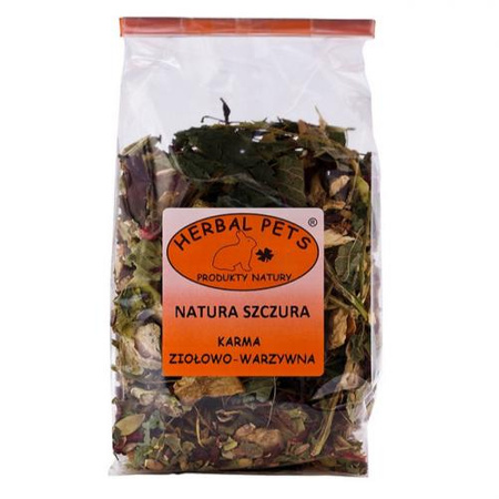 HERBAL PETS Natura Szczura – karma ziołowo-warzywna dla szczura 150g