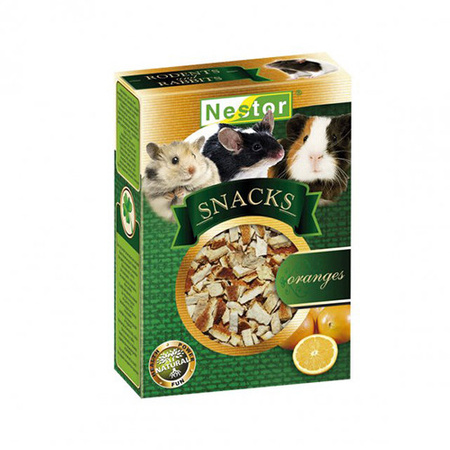 NESTOR Snacks Premium - przysmak dla gryzoni pomarańcze 30g