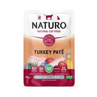 NATURO Adult Grain Free Paté Indyk - mokra karma dla kota - saszetka 85g