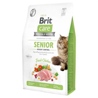 BRIT Care Cat Grain-Free Senior Weight Control - sucha karma dla kota 2kg