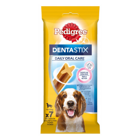 PEDIGREE Dentastix Dla Średnich Ras 180g 3+1