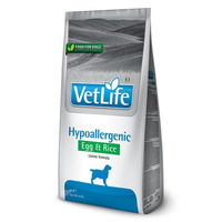 FARMINA Vet Life Dog Hypoallergenic Egg & Rice - sucha karma dla psa 2kg