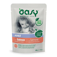 OASY Lifestage Adult Salmon - mokra karma dla kota - saszetka 85g